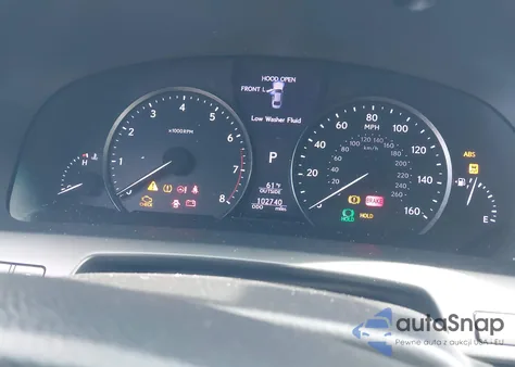 2014 Lexus Ls 460 z USA, uszkodzony, nr VIN JTHCL5EF0E5020563